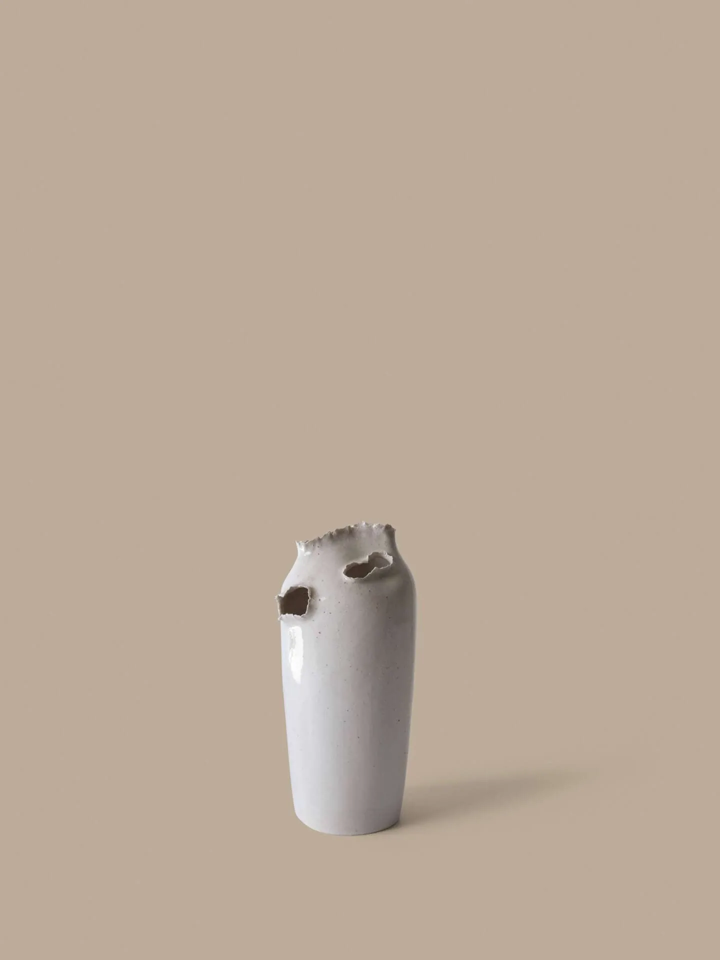Tereo vas, Off-white speckle, 27 cm Ferm Living