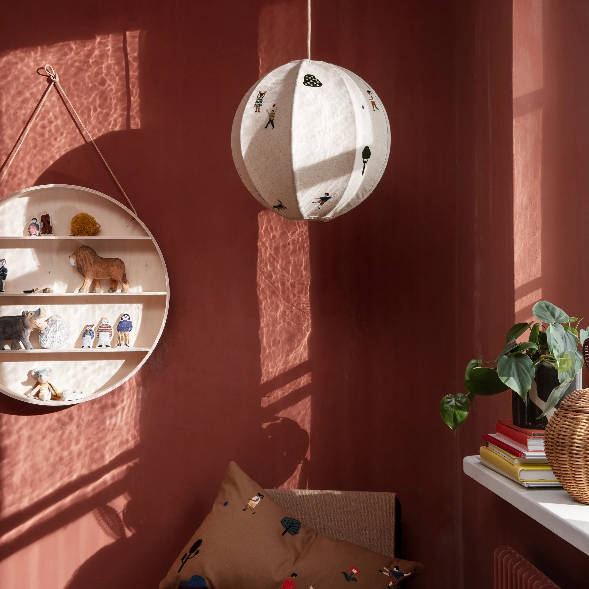 The Park lampskärm Ø35 cm, Multi Ferm Living