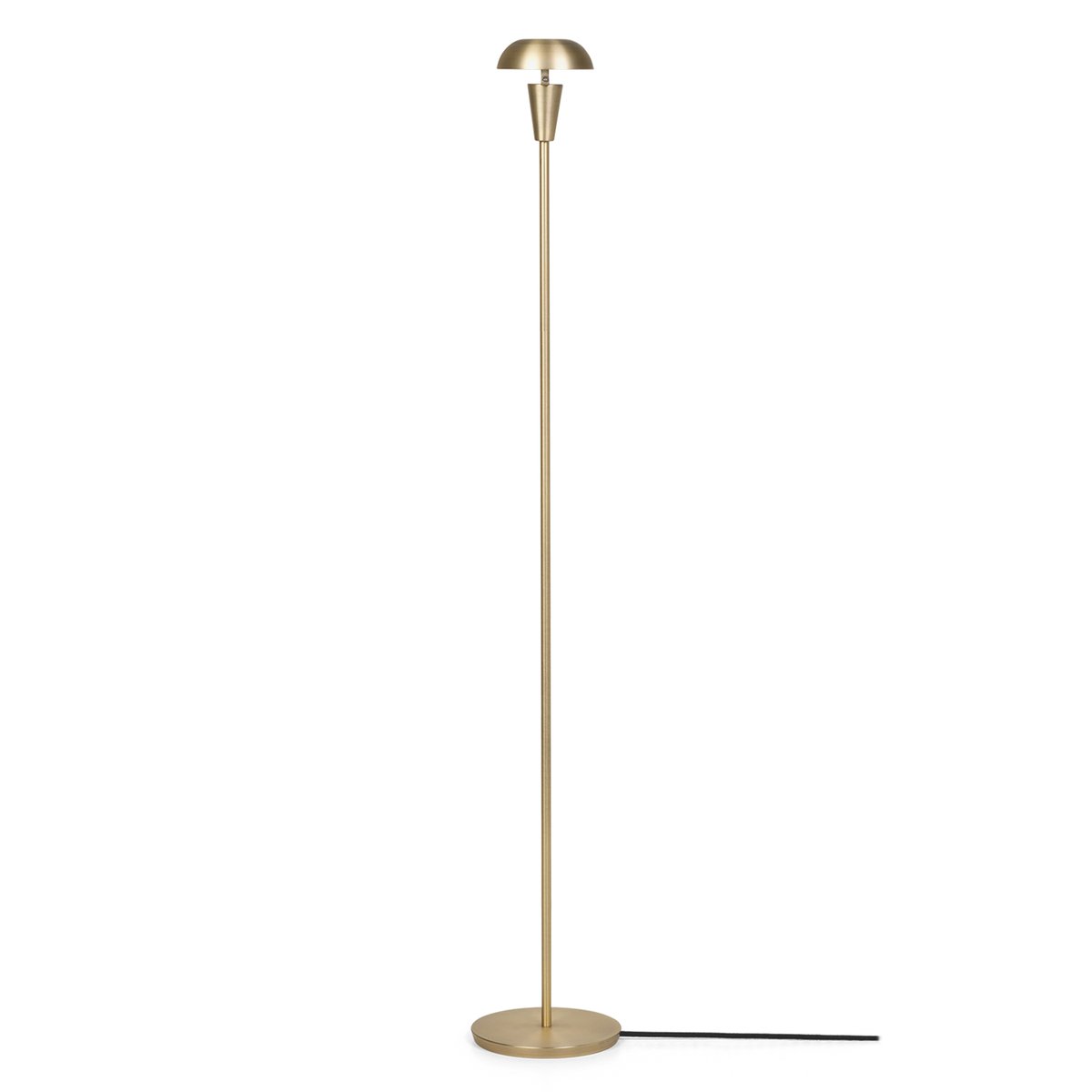 Ferm Living Tiny golvlampa 124,2 cm Mässing | Skandinavisk Design | Golvlampor | Guldfärgad