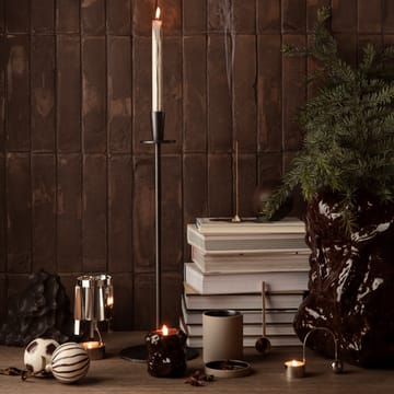 Tuck vas 34 cm - Rödbrun - Ferm Living