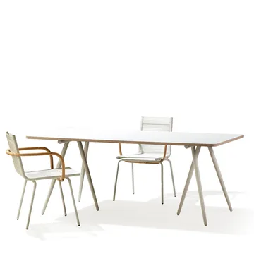 Turn Dagbädd - tyg fiord by kvadrat dark grey, svart stativ - Ferm Living