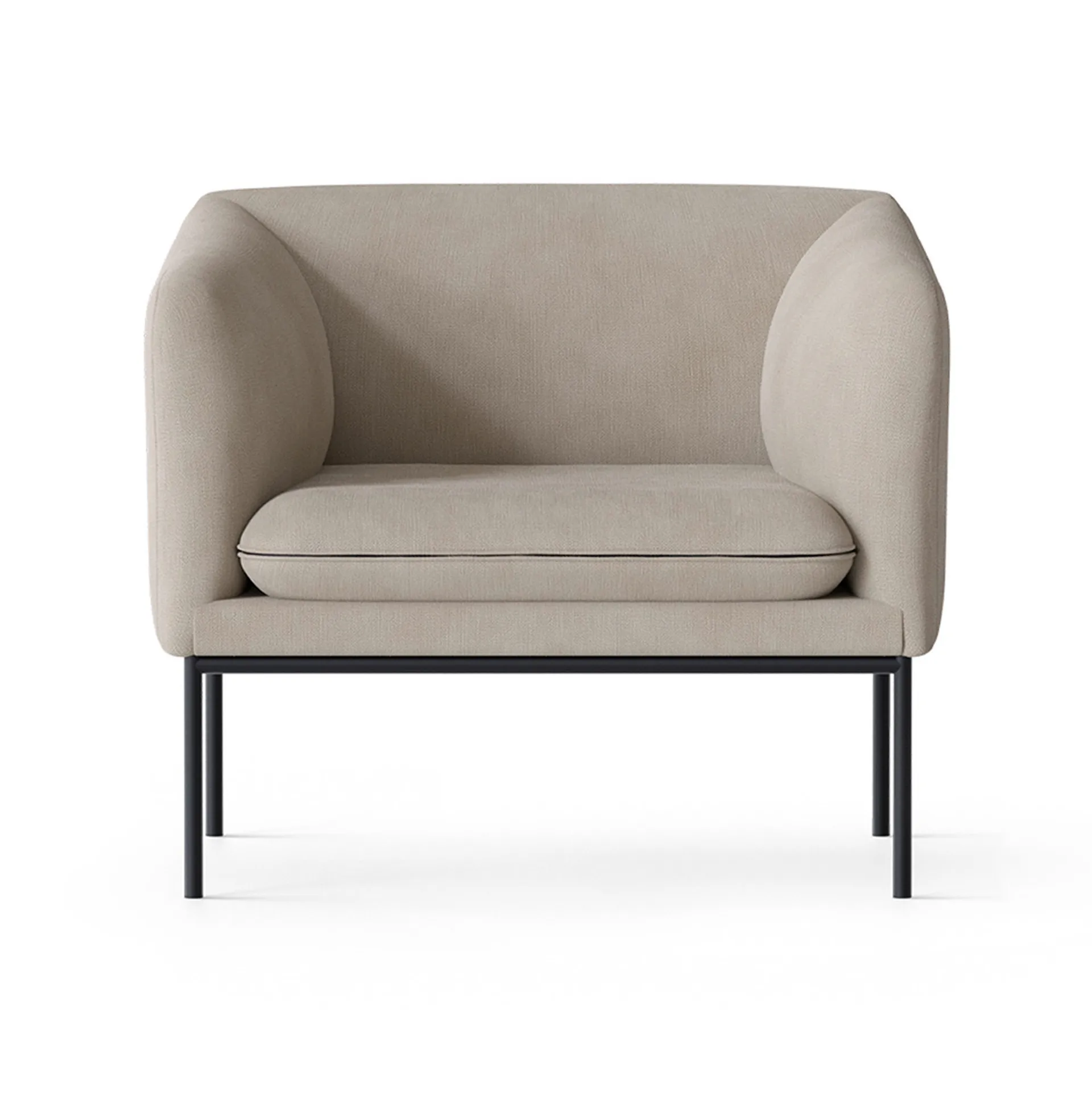Turn fåtölj, Cotton linen natural Ferm Living