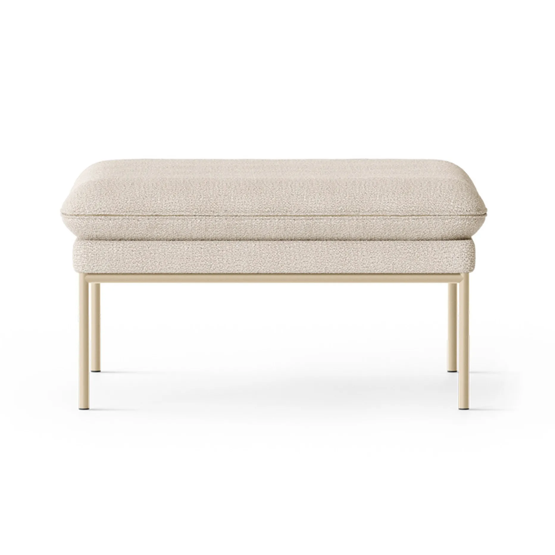 Turn pouf sittpuff, Cashmere bouclé offwhite Ferm Living