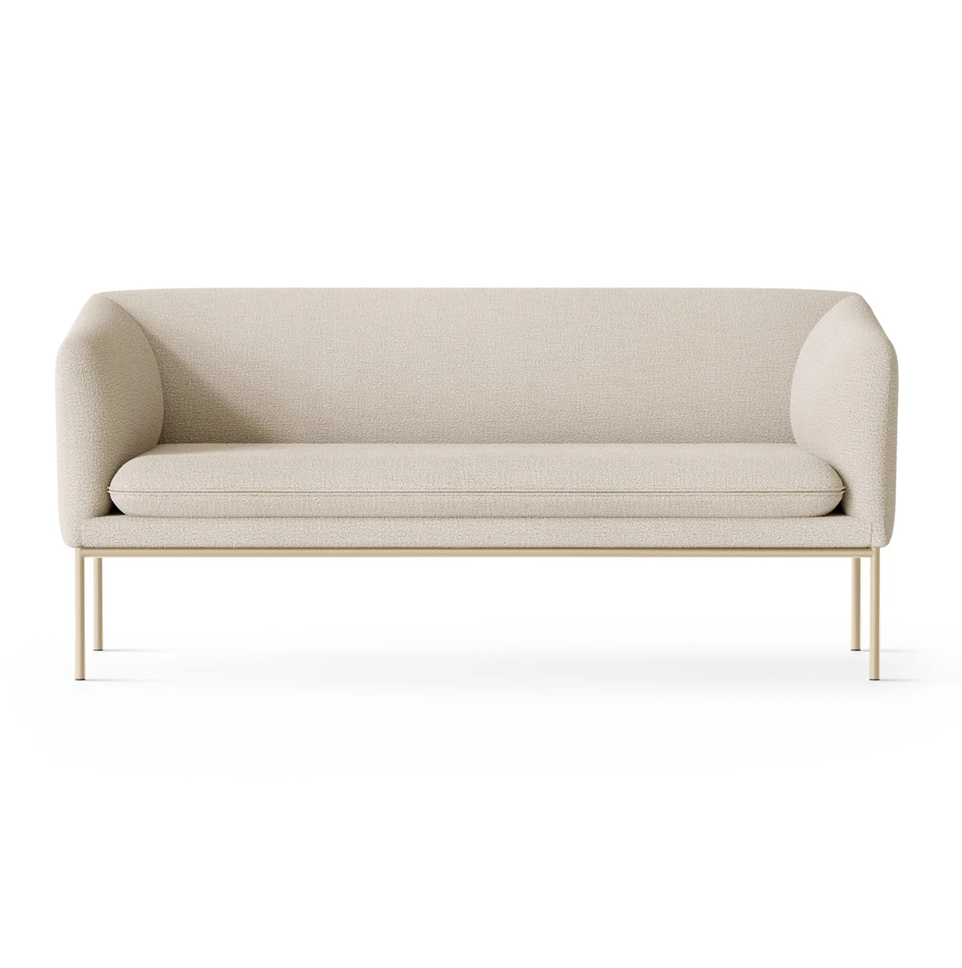 Turn soffa 2-sits, Cashmere bouclé offwhite Ferm Living