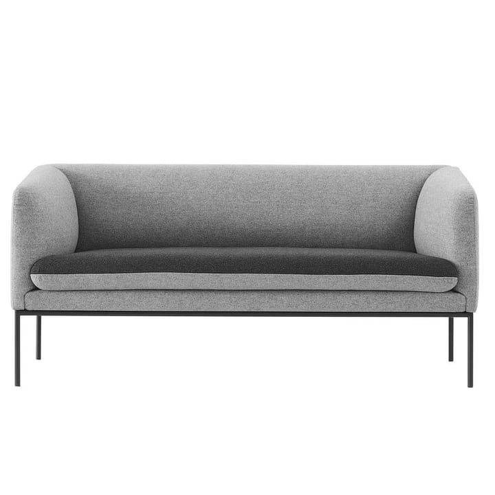 Turn soffa 2-sits - mörkgrå - Ferm Living