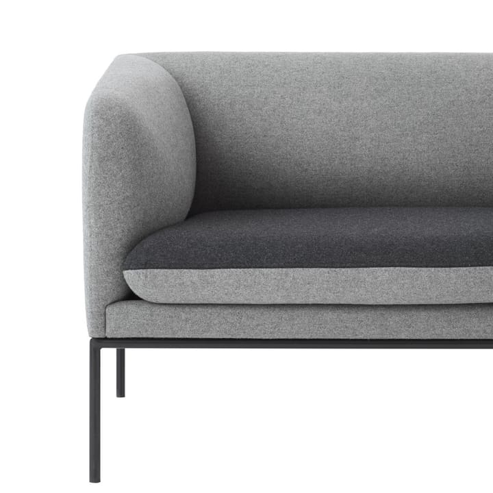 Turn soffa 2-sits - mörkgrå - Ferm LIVING
