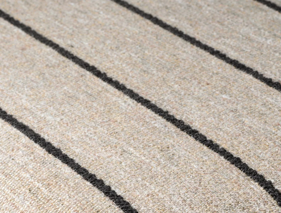 Turn soffa 2-sits, Pasadena (randig) Ferm Living