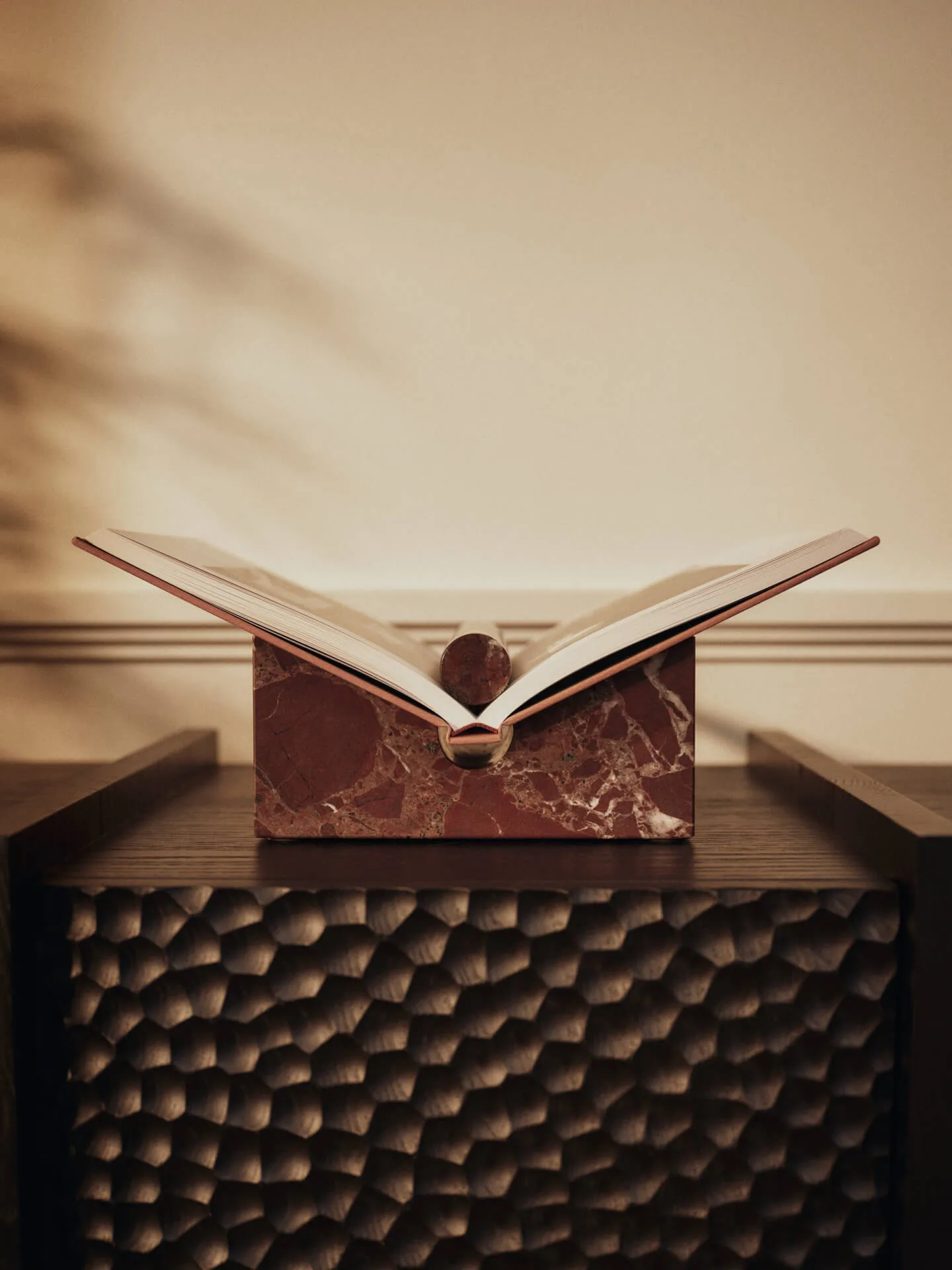 Tvara bokställ, Rosso levanto, 22x22 cm Ferm Living