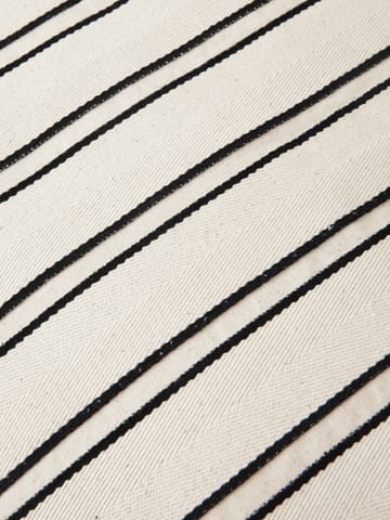 Twill kuddfodral 50x50 cm - Off-white-black - Ferm Living