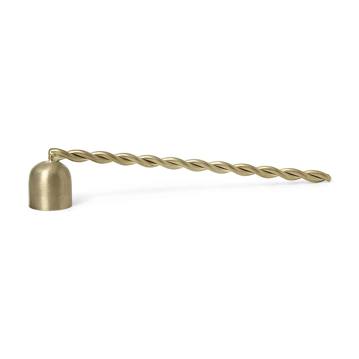 ferm LIVING Twist ljussläckare brass