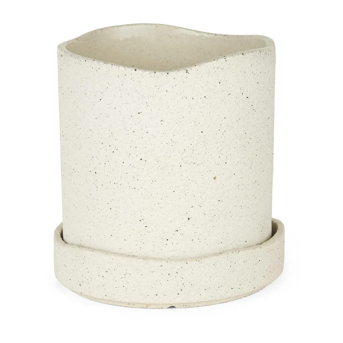 ferm LIVING Uneru kruka Ø13 cm White
