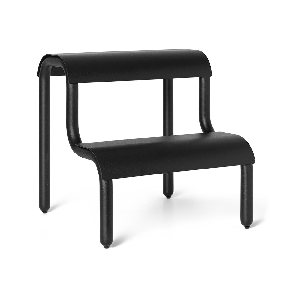Ferm Living Up stegpall Black | Skandinavisk Design | Pallar | Svart