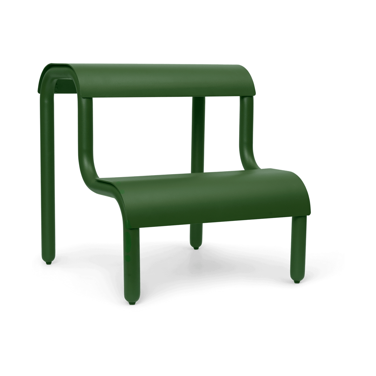 Ferm Living Up stegpall Forest Green | Skandinavisk Design | Pallar | Grön