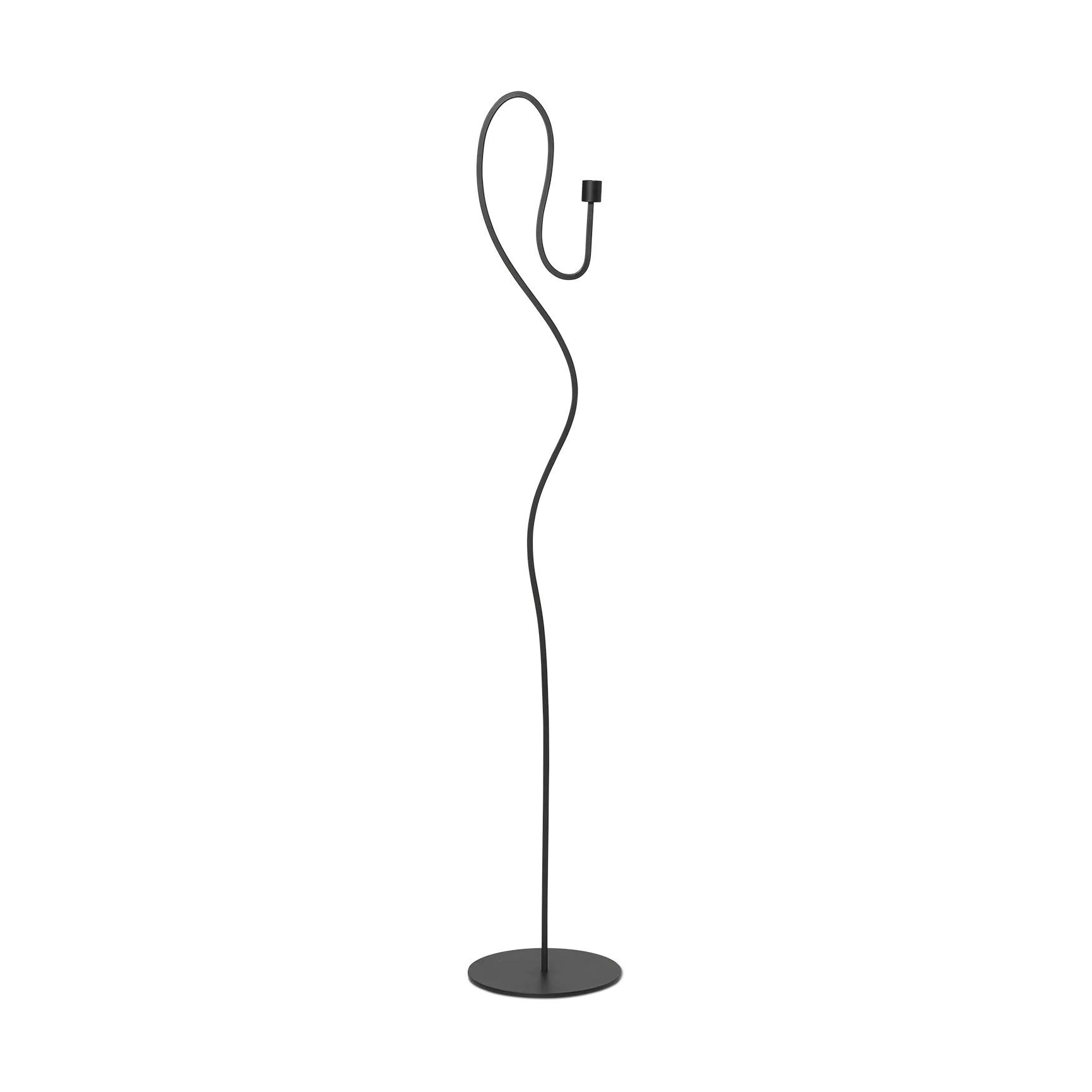 Valse golvljusstake, Black Ferm Living