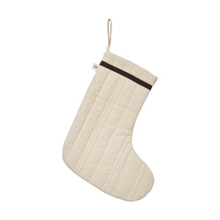 Vari quilted julstrumpa - Cotton-natural - Ferm Living