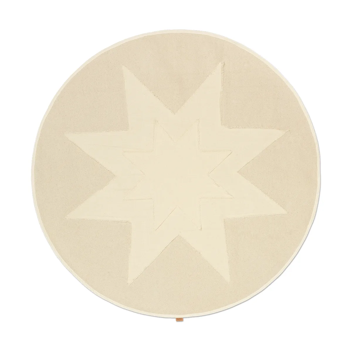 ferm LIVING Vela Star julgransmatta Natural