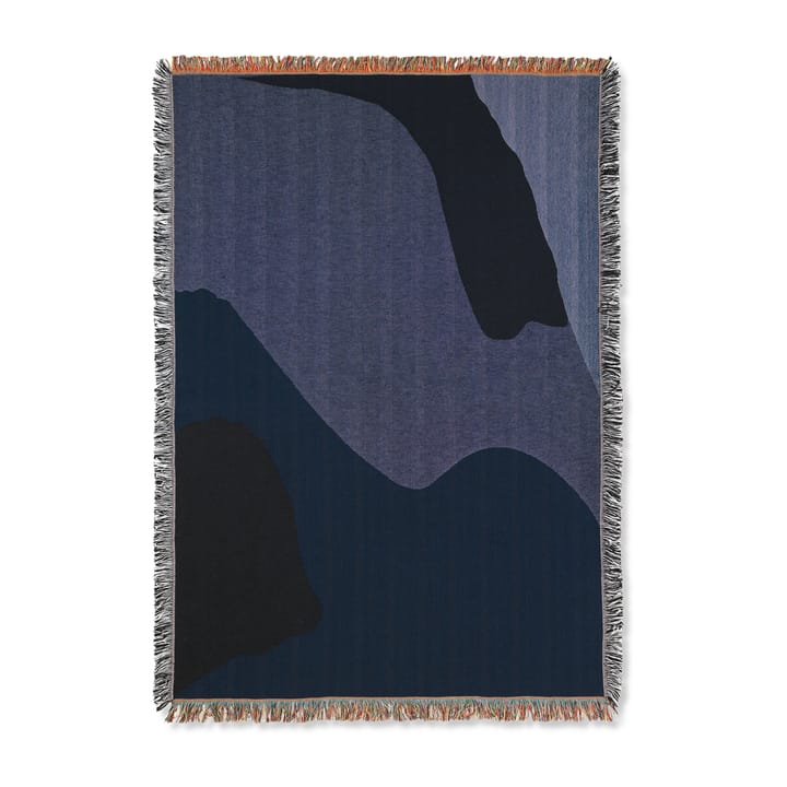 Vista pläd 120x170 cm - Dark blue - Ferm LIVING
