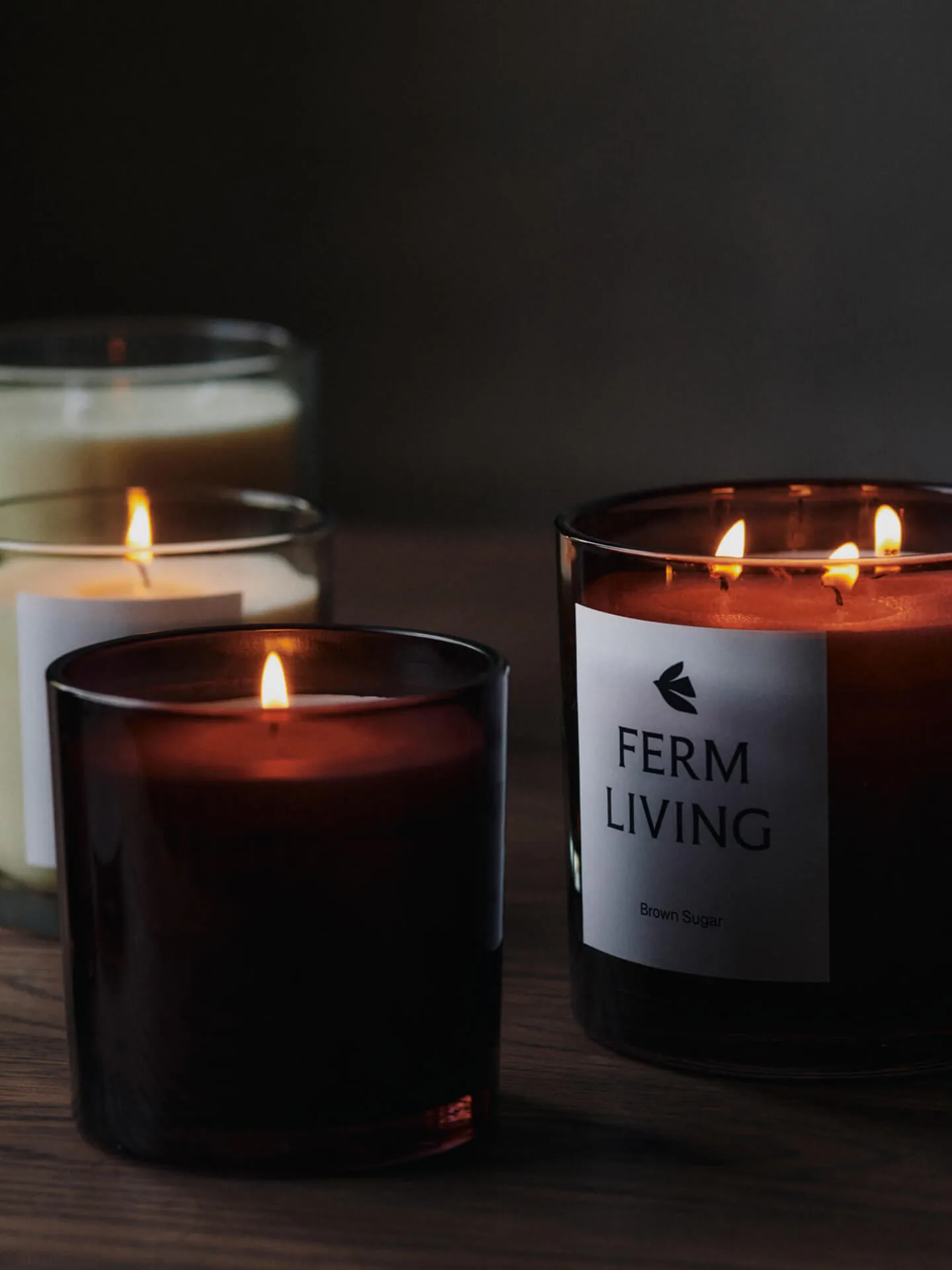 Vitto doftljus 45 h, Dark Grape Ferm Living