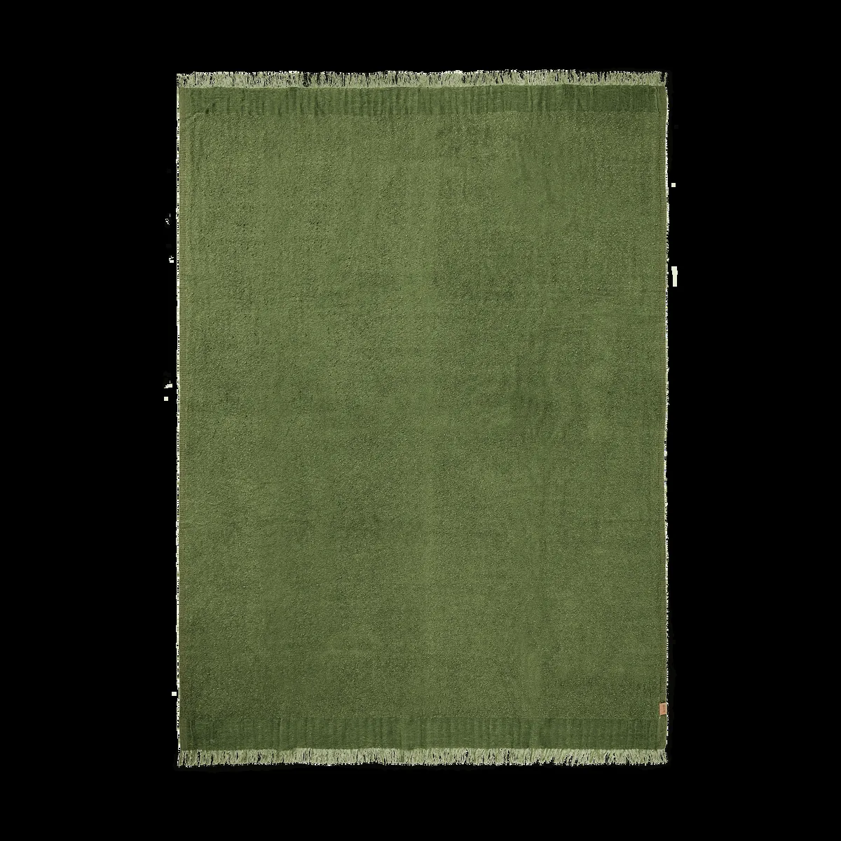 ferm LIVING Weaver pläd 120x170 cm Avocado