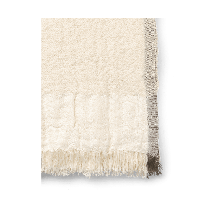 Weaver pläd 120x170 cm - Off-white - ferm LIVING