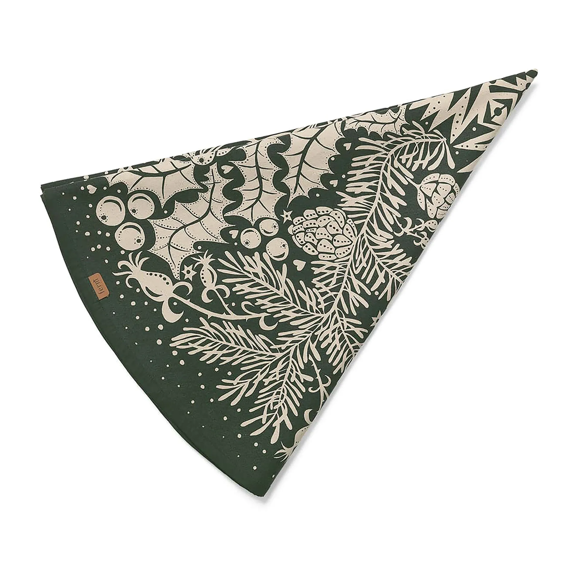 Winter Forest Tree julgransmatta, dark green Ferm Living