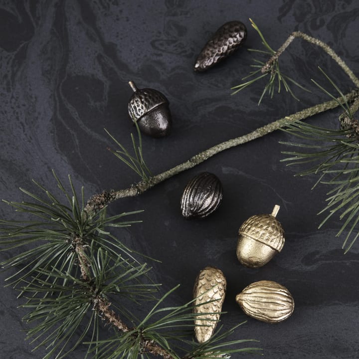 Winterland prydnadskottar - mässing - ferm LIVING