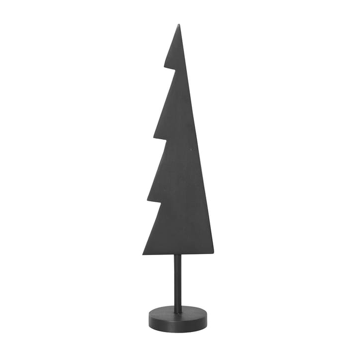 Winterland solid dekorationsgran 15,5 cm, Black brass Ferm Living