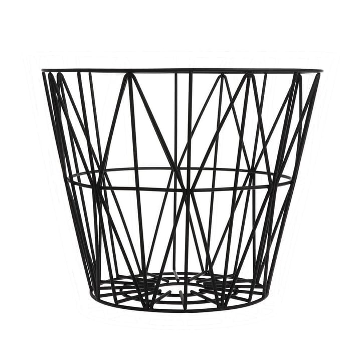 Wire korg svart - medium - Ferm LIVING