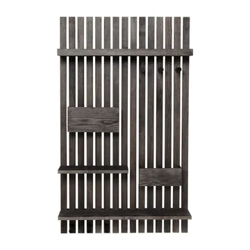Wooden multi shelf hylla - Mörkbetsad ask - Ferm Living