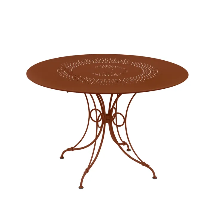 1900 bord Ø117 cm - Red ochre (röd) - Fermob