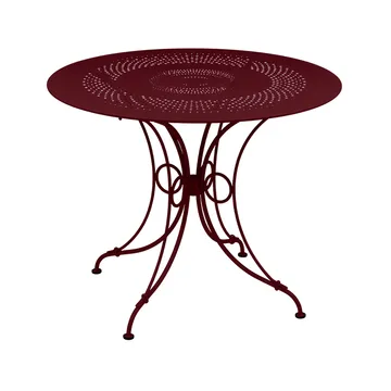 1900 bord Ø96 cm - Black cherry (vinröd) - Fermob
