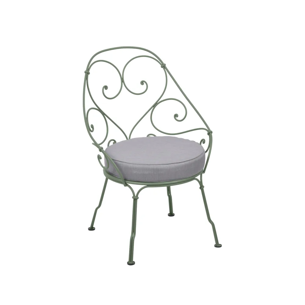 1900 Cabriolet karmstol, cactus, flannel grey dyna Fermob