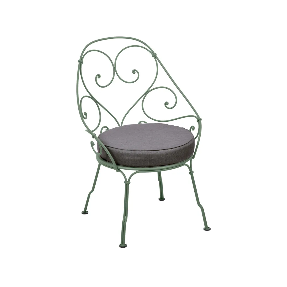 1900 Cabriolet karmstol, cactus, graphite grey dyna Fermob