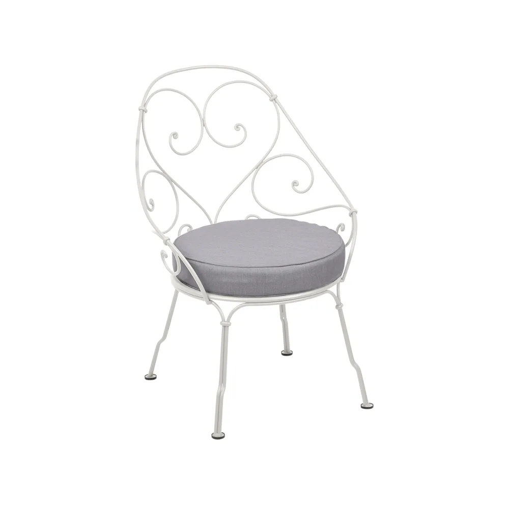 1900 Cabriolet karmstol, clay grey, flannel grey dyna Fermob