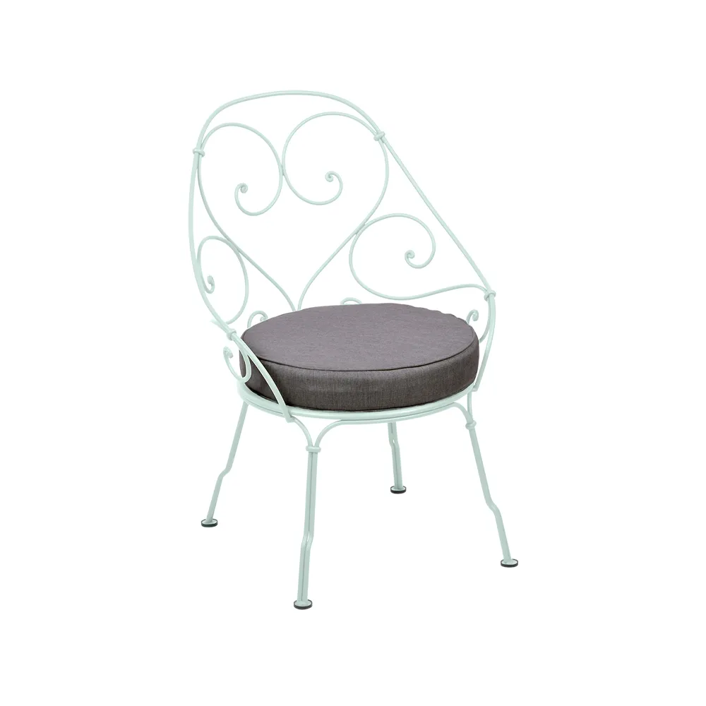 1900 Cabriolet karmstol, ice mint, graphite grey dyna Fermob