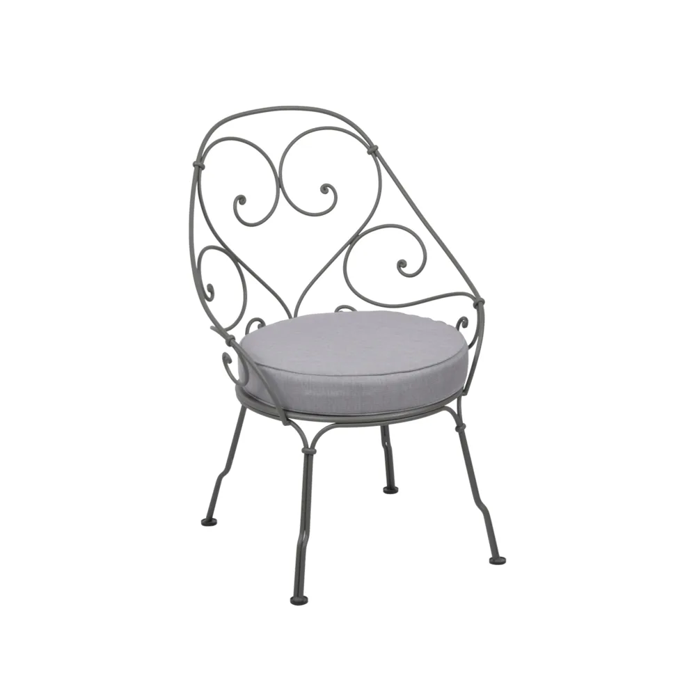 1900 Cabriolet karmstol, rosemary, flannel grey dyna Fermob