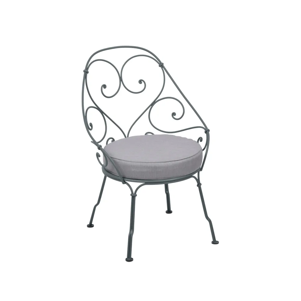 1900 Cabriolet karmstol, storm grey, flannel grey dyna Fermob