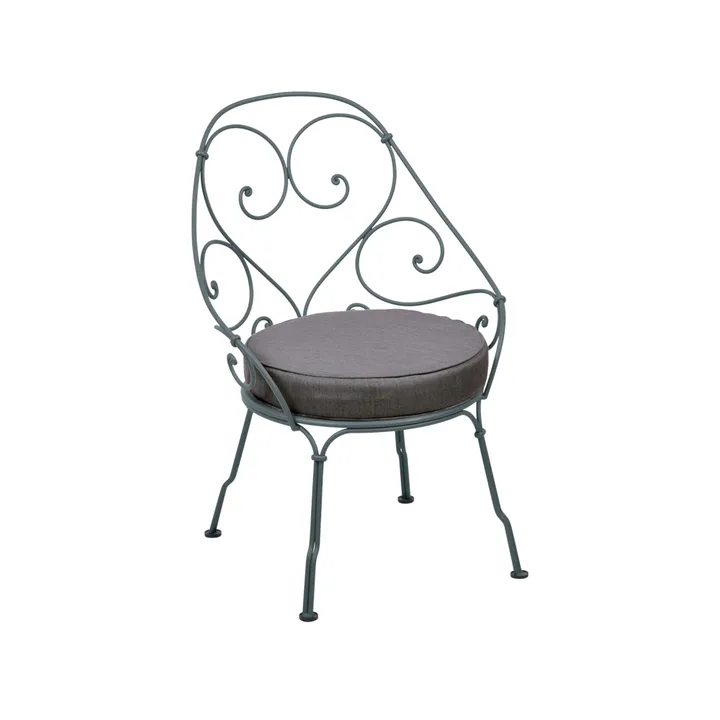 1900 Cabriolet karmstol - storm grey, graphite grey dyna - Fermob