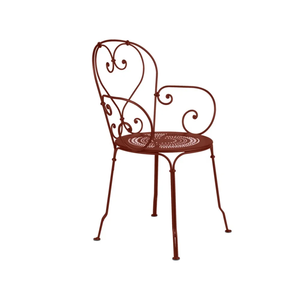 1900 karmstol, red ochre Fermob