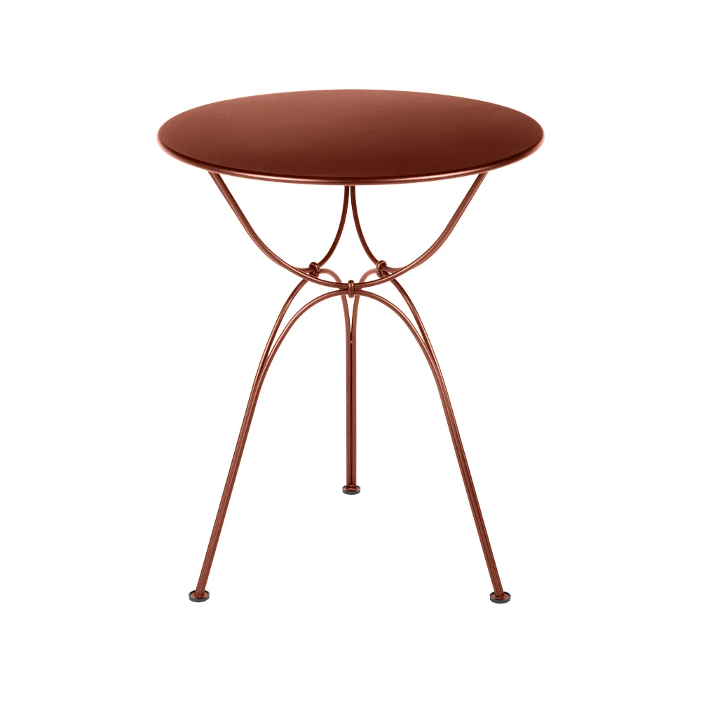 Airloop bord, ø60 cm, red ochre Fermob