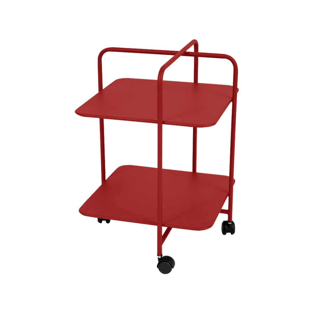 Alfred rullbord, chili Fermob