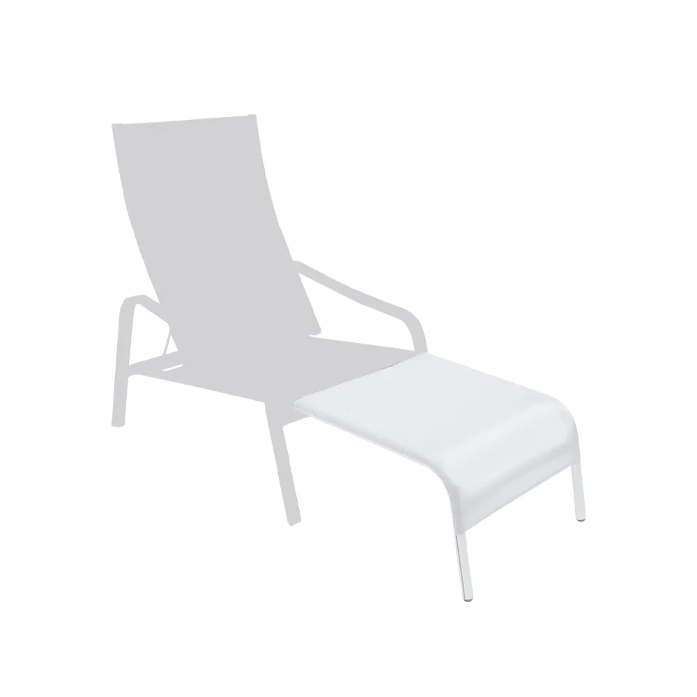 Alize fotpall, Cotton white (vit) Fermob