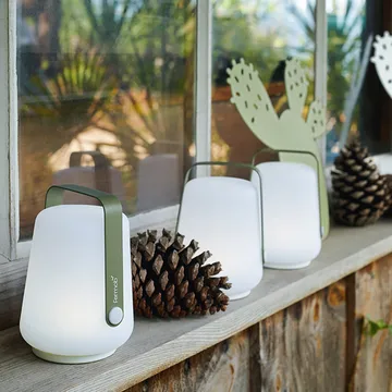 Balad bordslampa LED 3-pack - Red ochre (röd)-mini - Fermob