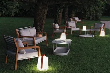 Balad2 portabel bordslampa - Bamboo, 25 cm - Fermob