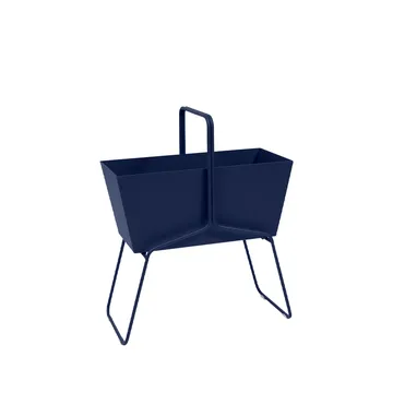 Basket high planteringsbox - Deep blue (blå) - Fermob