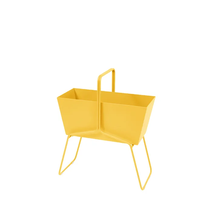 Basket high planteringsbox - honey - Fermob