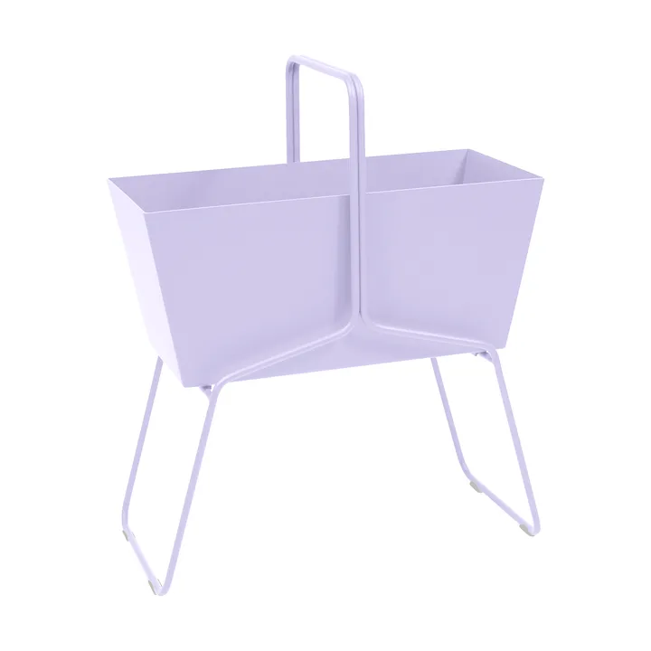 Basket high planteringsbox - Marshmallow (lila) - Fermob
