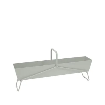 Basket long planteringsbox - Clay grey (grå) - Fermob