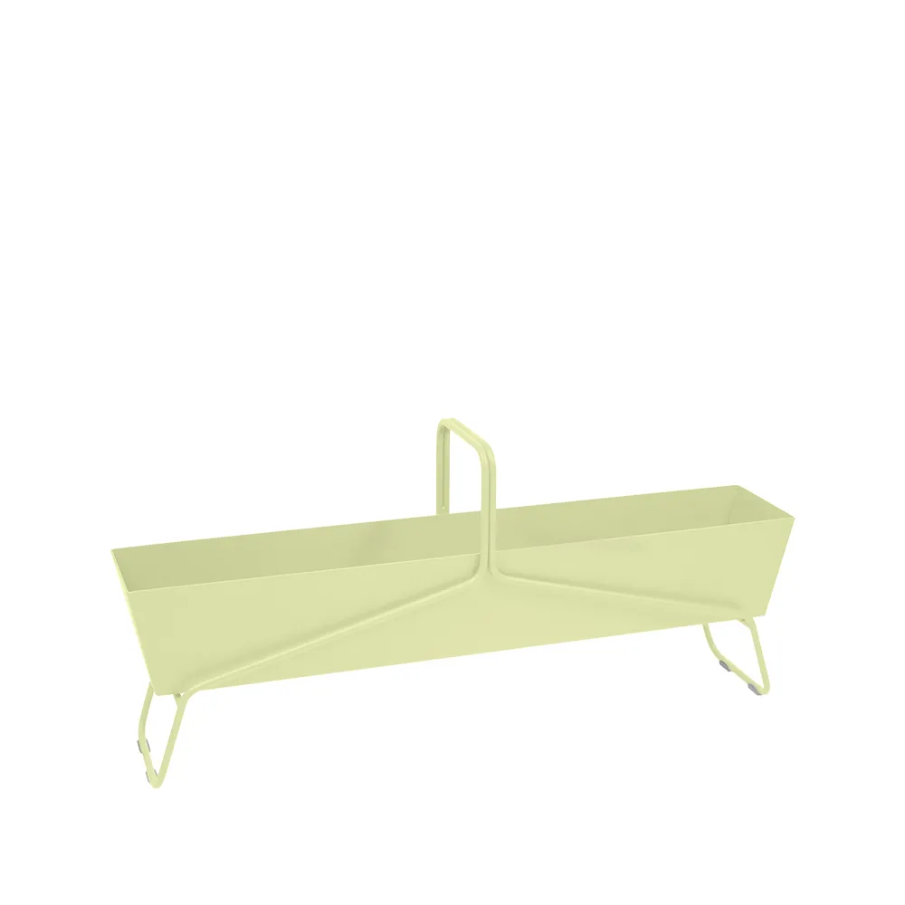 Basket long planteringsbox, Frosted lemon (gul) Fermob