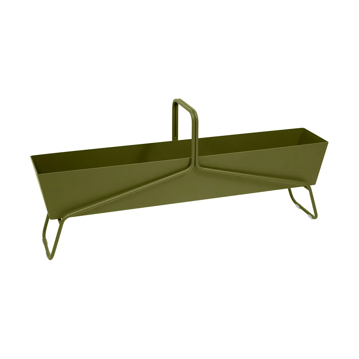 Basket long planteringsbox, Pesto (grön) Fermob
